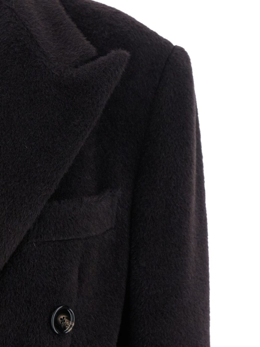 Tagliatore Alpaca And Virgin Wool Coat