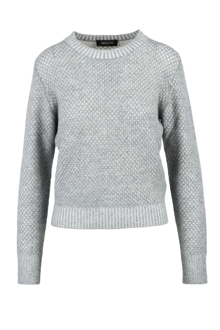 Fabiana Filippi Crewneck Sweater - Grey