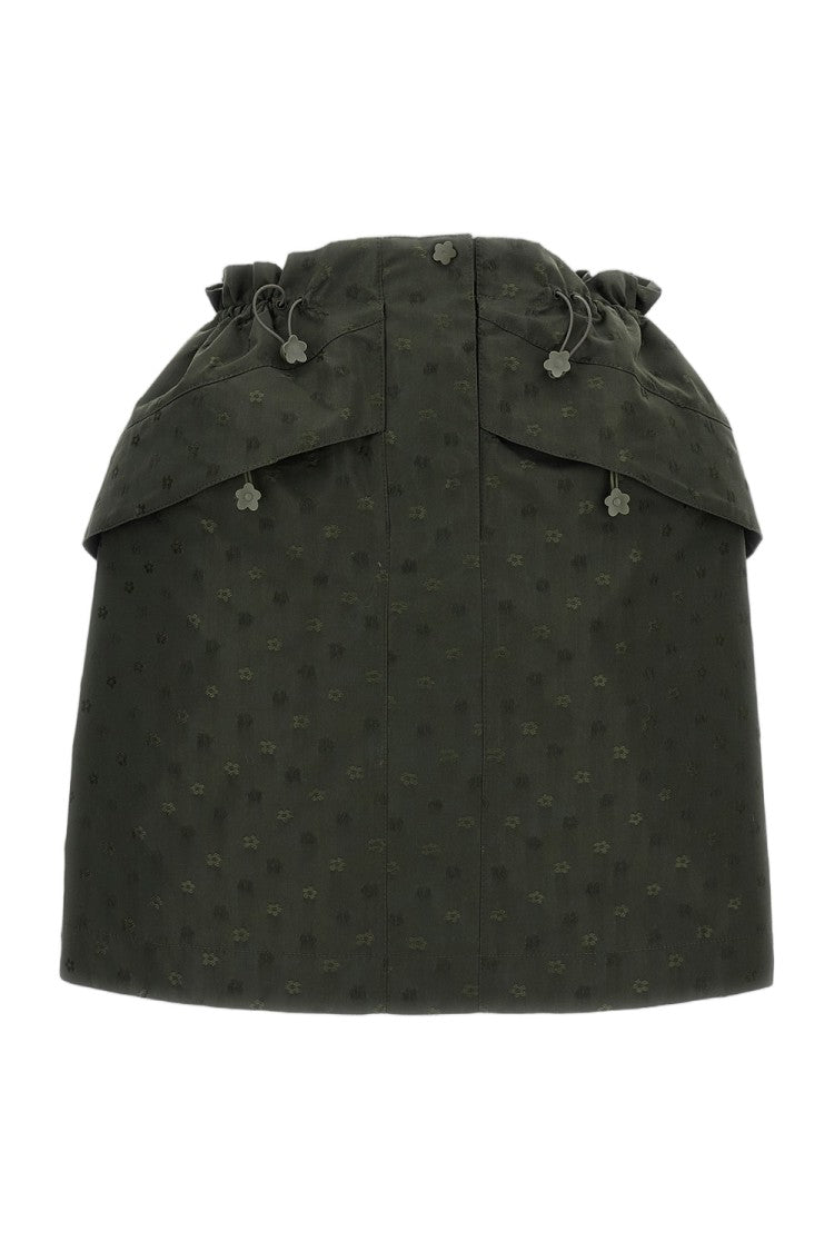 Cecilie Bahnsen Olive Delina Iris Jacquard Skirt