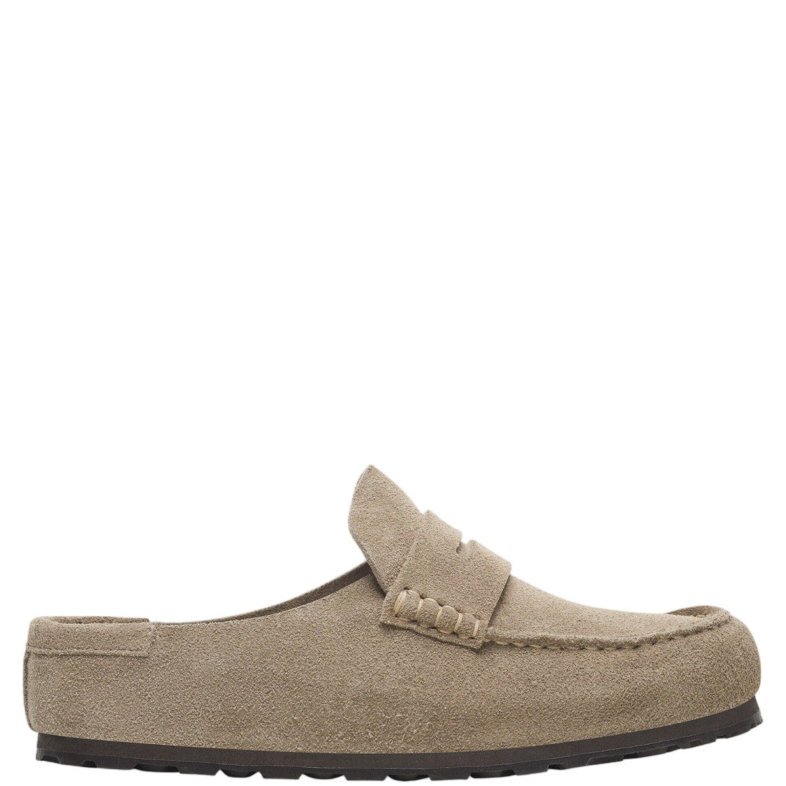 Birkenstock Naples Wrapped Loafers With Exposed Stitching And Eva Sole