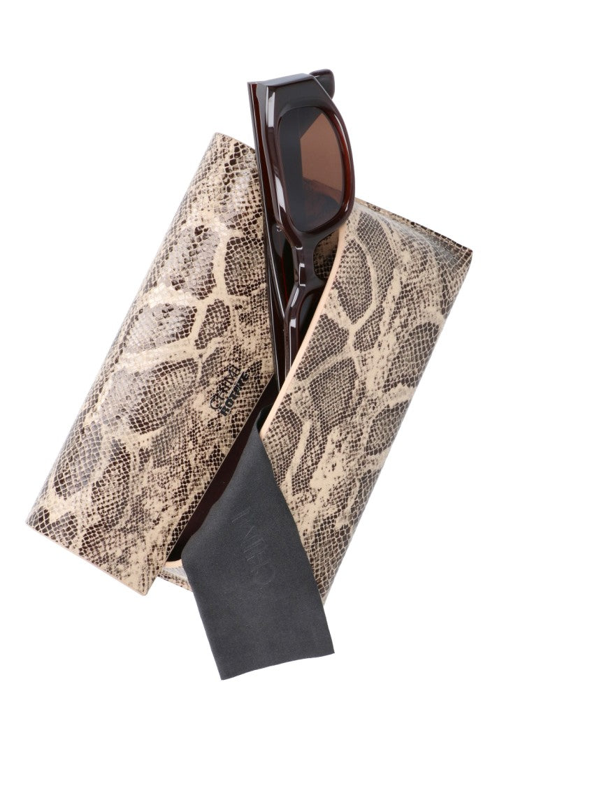 Chimi Brown Rotate Levi Rectangular Polarized Sunglasses