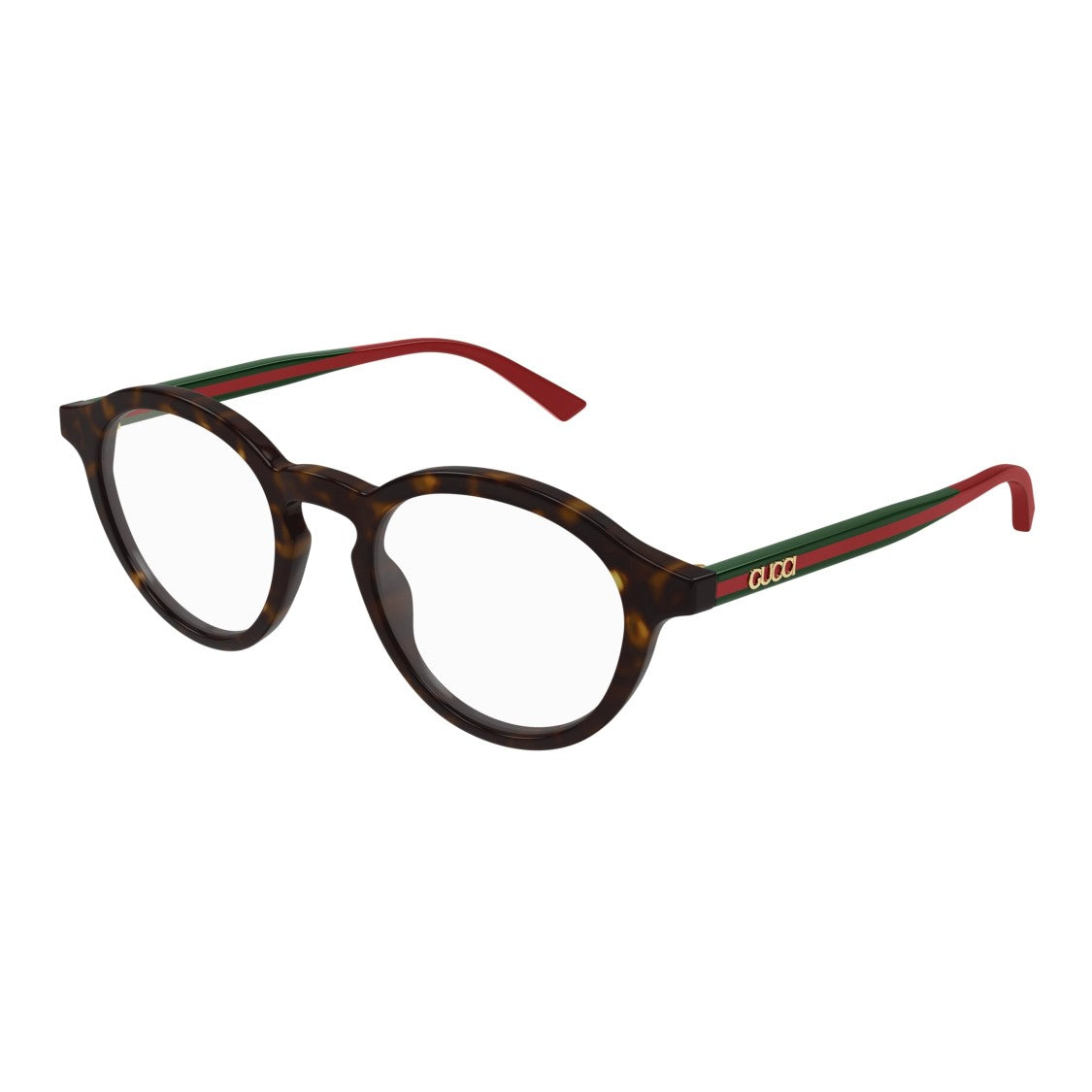Gucci Gg1871o Round Tortoiseshell Eyeglasses