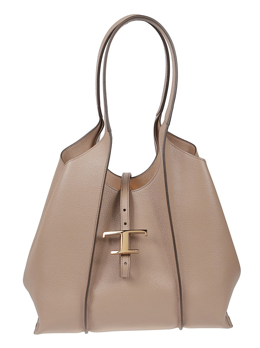 Tod's Small Tsb Trapezoidal Leather Tote Bag