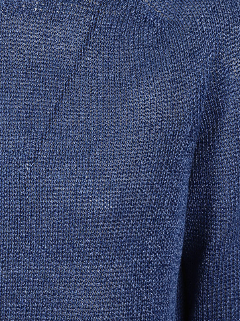 Max Mara Giolino Boat Neck Linen Sweater