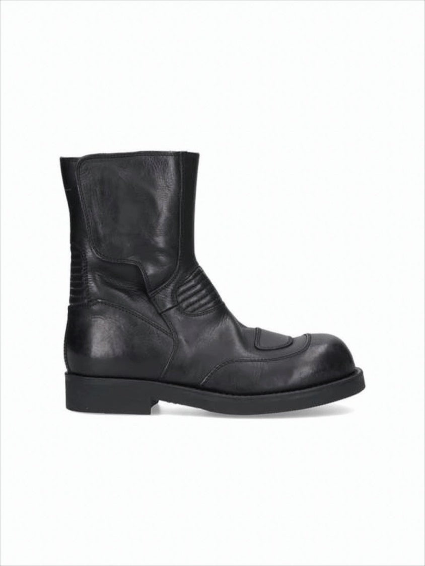 Mm6 By Maison Margiela Mid-Calf Smooth Calf Leather Boots