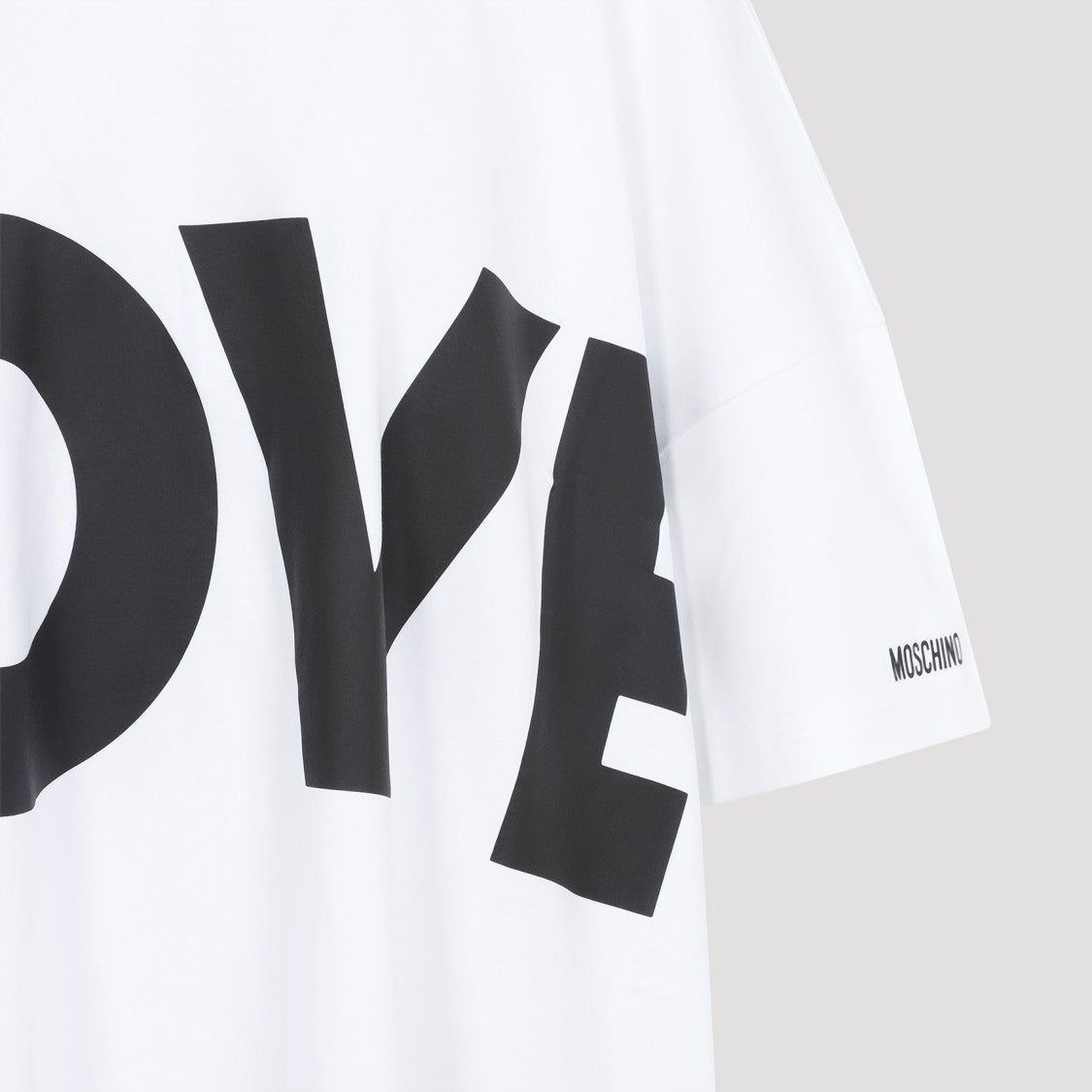 Moschino White Cotton Mini Dress