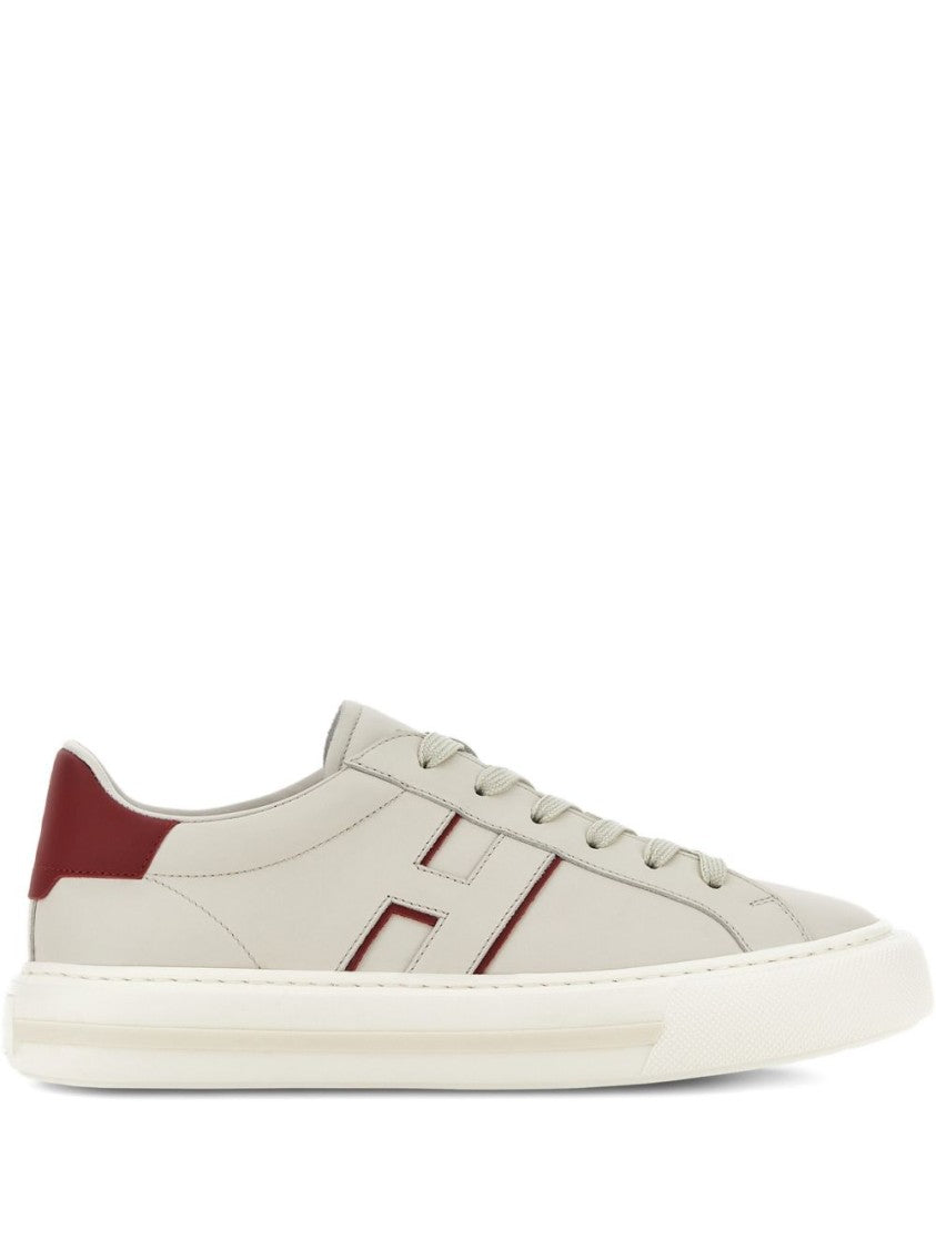 Hogan Low-Top Sneakers With Silk And Nylon Upper