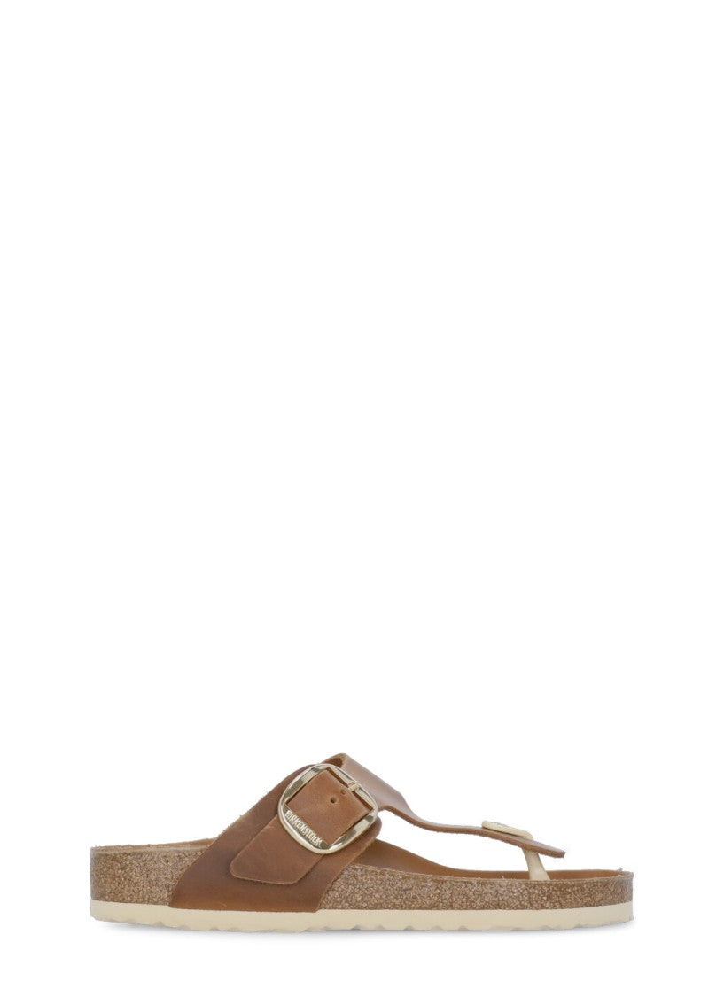 Birkenstock Brown Gizeh Big Buckle Sandals
