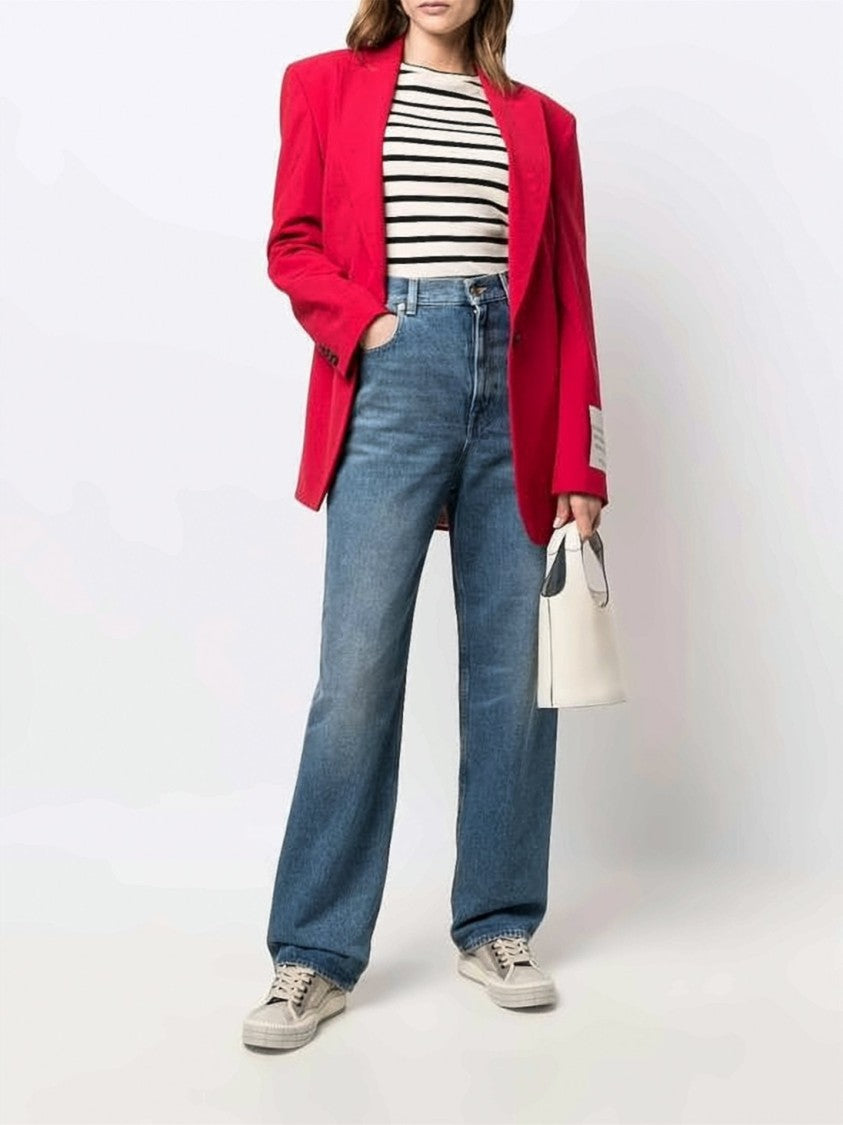 Golden Goose Classic Straight-Leg Denim Pants With Mid-Rise Waist