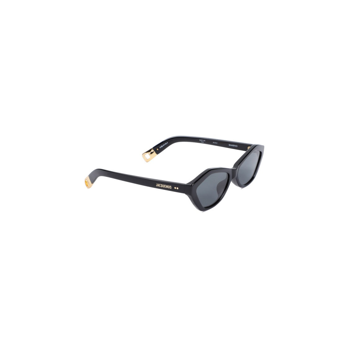 Jacquemus Black Acetate Sunglasses