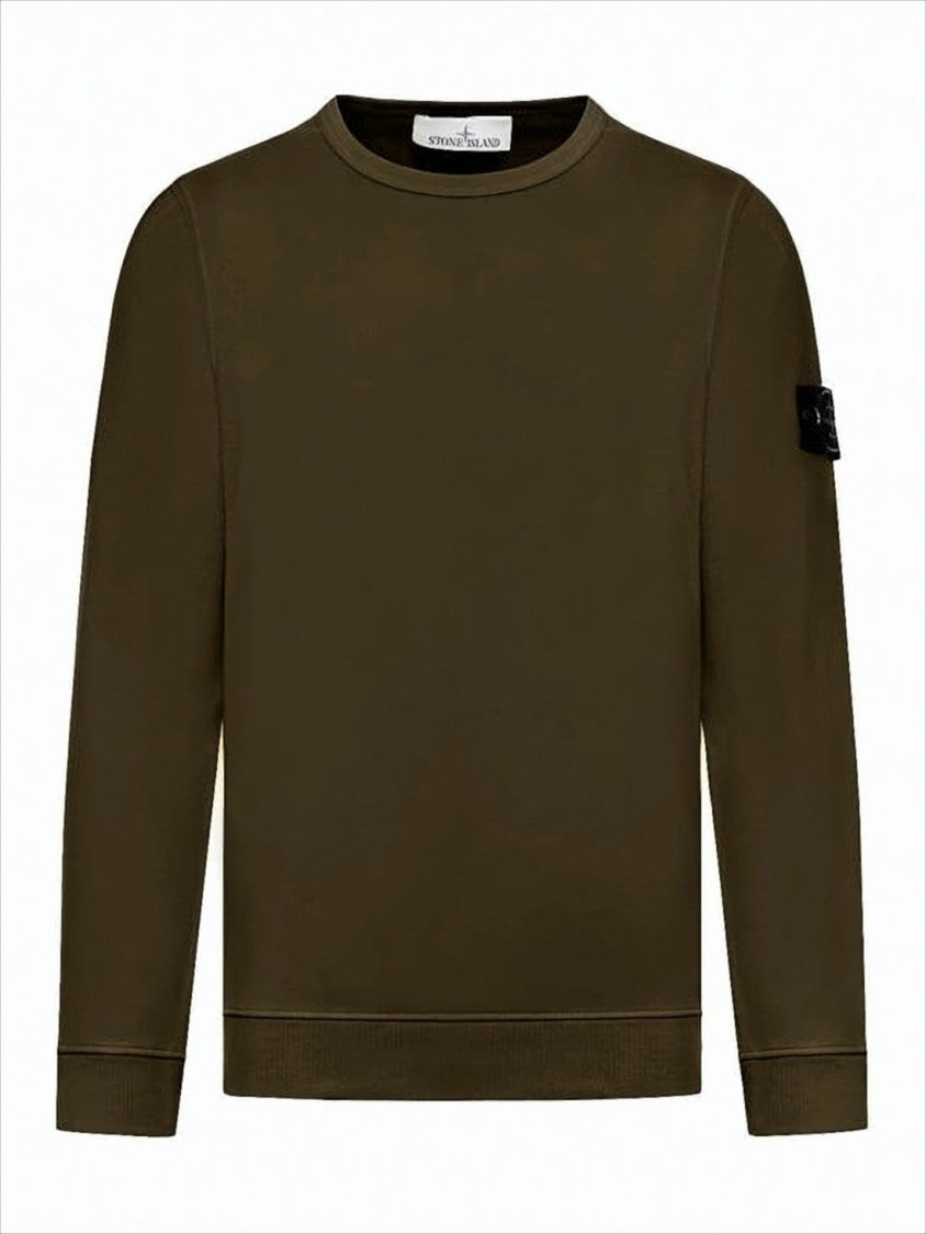 Stone Island Minimalist Long-Sleeve T-Shirt With Subtle Patch Detail