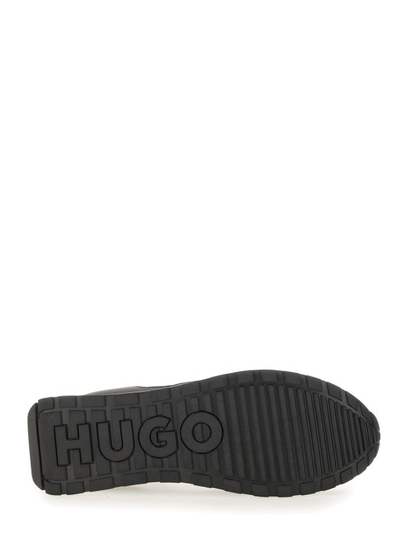 Hugo Low-Top Black And White Sneaker
