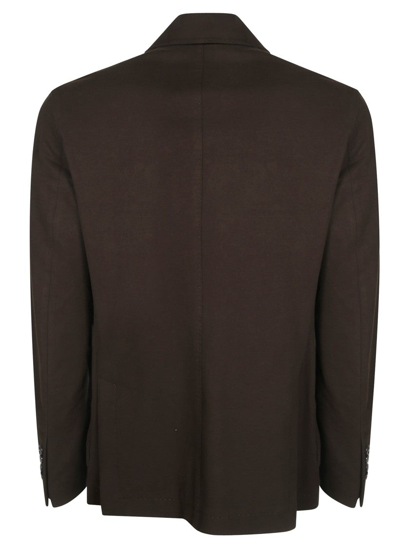 Circolo Cotton-Blend Double-Breasted Blazer