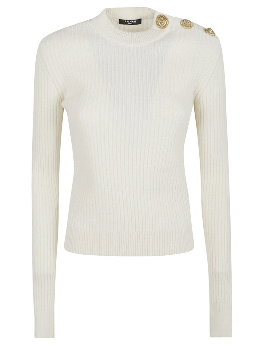 Balmain Classic Crew Neck Sweater