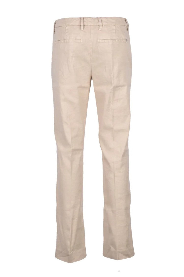 Dondup Kasya Linen Stretch Pants - Beige
