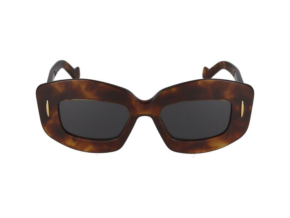 Loewe Tortoiseshell Oversized Square Sunglasses