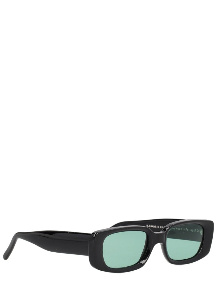 Our Legacy Samhain Black Rectangular Acetate Sunglasses