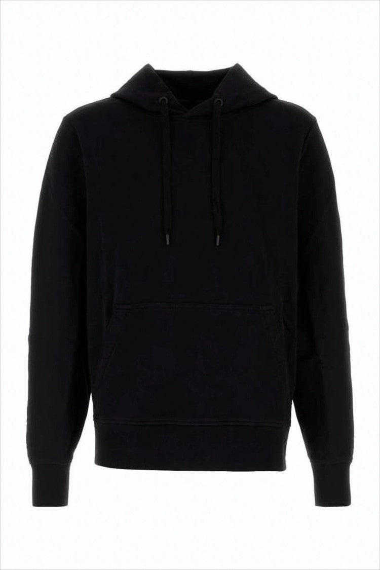 Canada Goose Classic Black Hoodie With Drawstring Hood