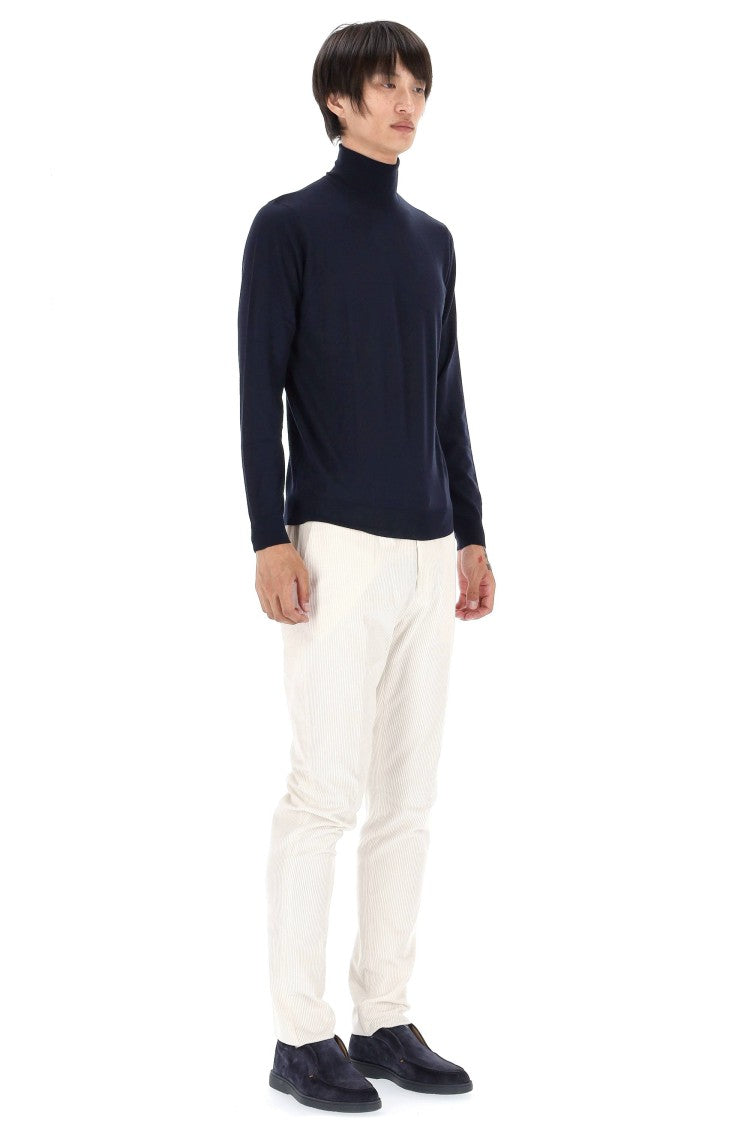 Drumohr Super 140’S Wool Turtleneck Sweater