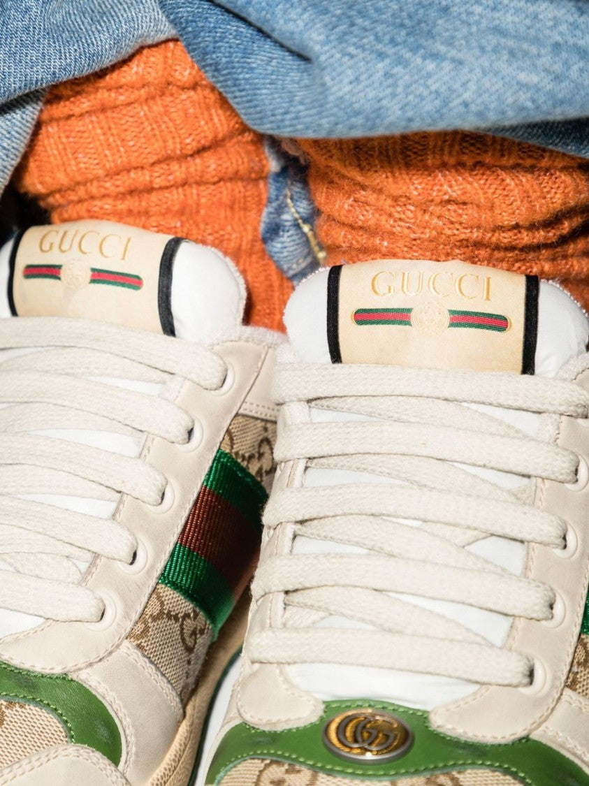 Gucci Screener Sneaker Monogram Low Top Sneakers