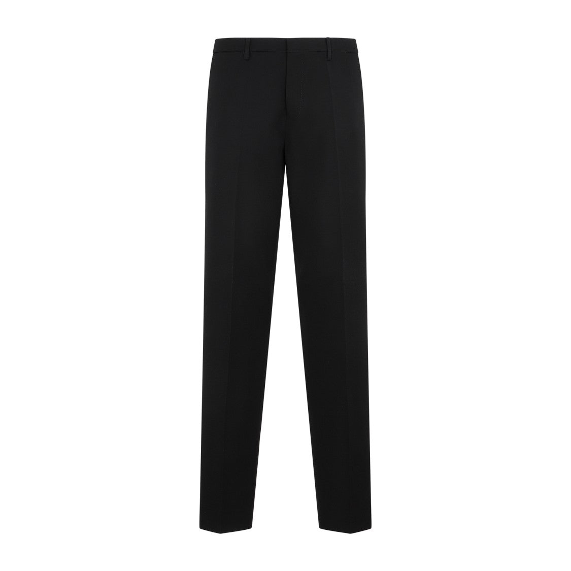 Lanvin Black Wool Old Cigarette Pants