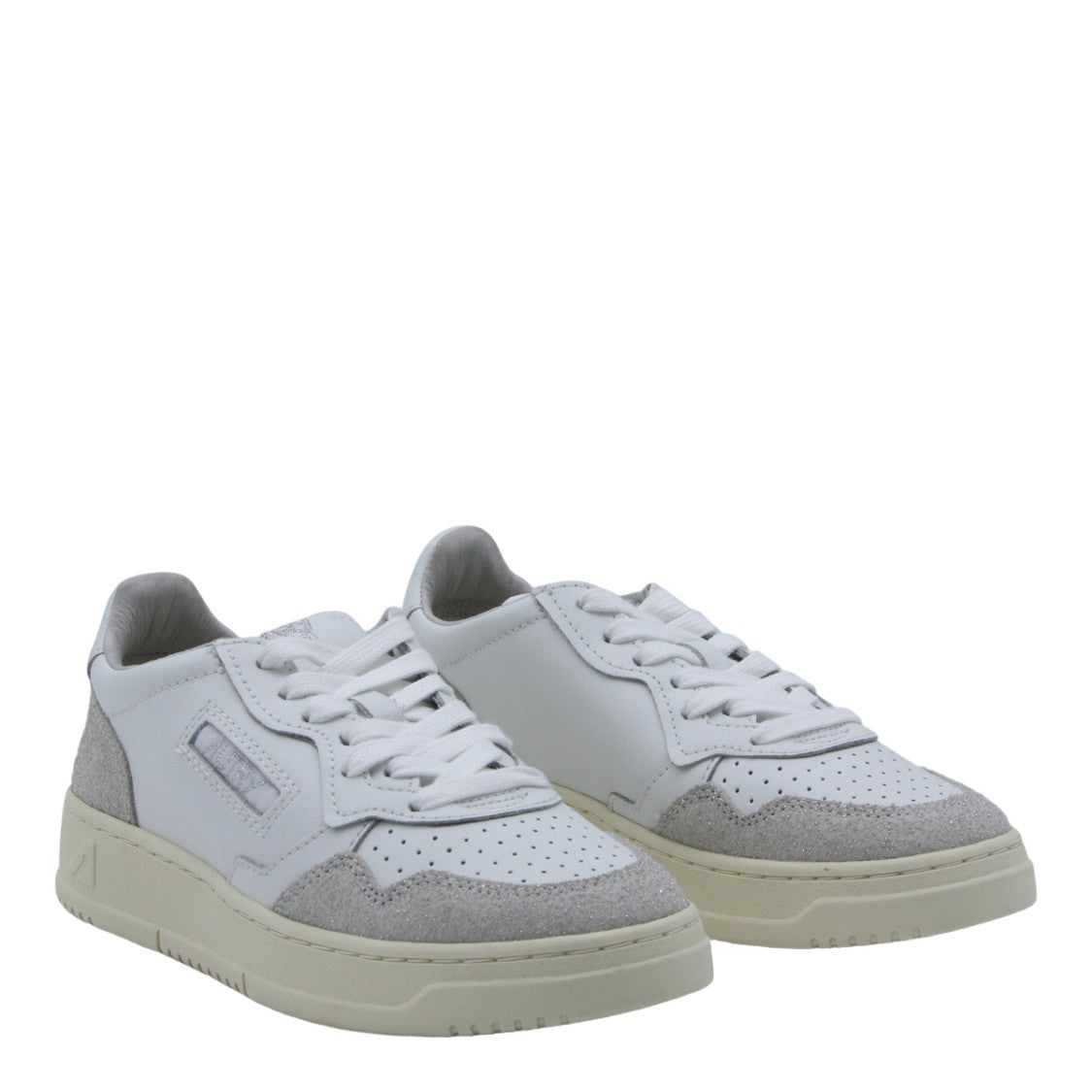 Autry Low-Top Sneakers With Red