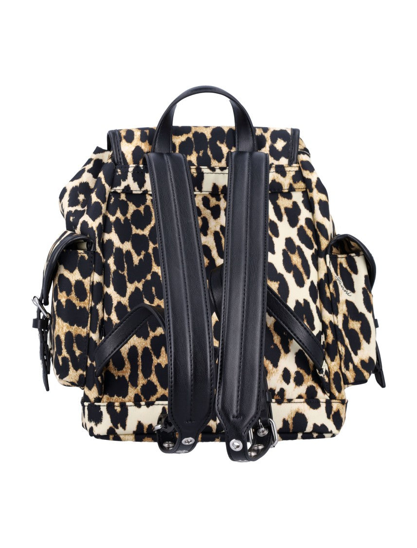 Ganni Small Leo Bucky Backpack