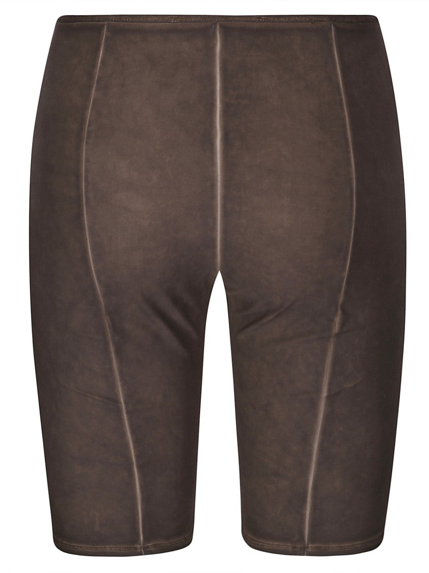 Knwls Low Waisted Over Dyed Jersey Shorts.