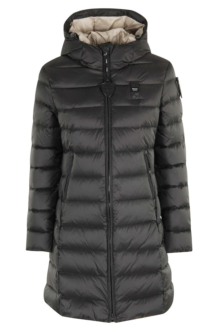 Blauer Padded Down Jacket With Fixed Hood