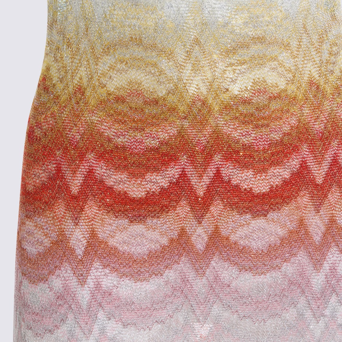 Missoni Chevron Pattern Maxi Dress