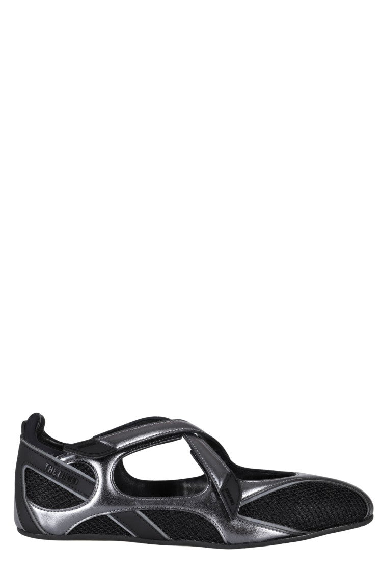 The Attico Nomad Sneakers - Black/Silver