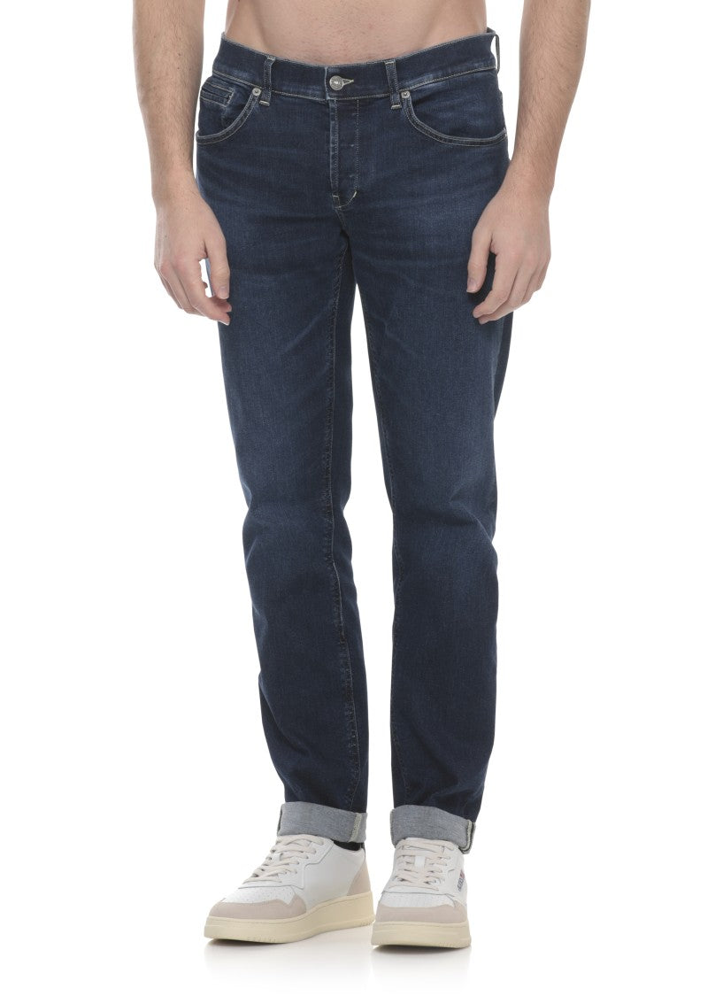 Dondup Blue George Cotton Jeans