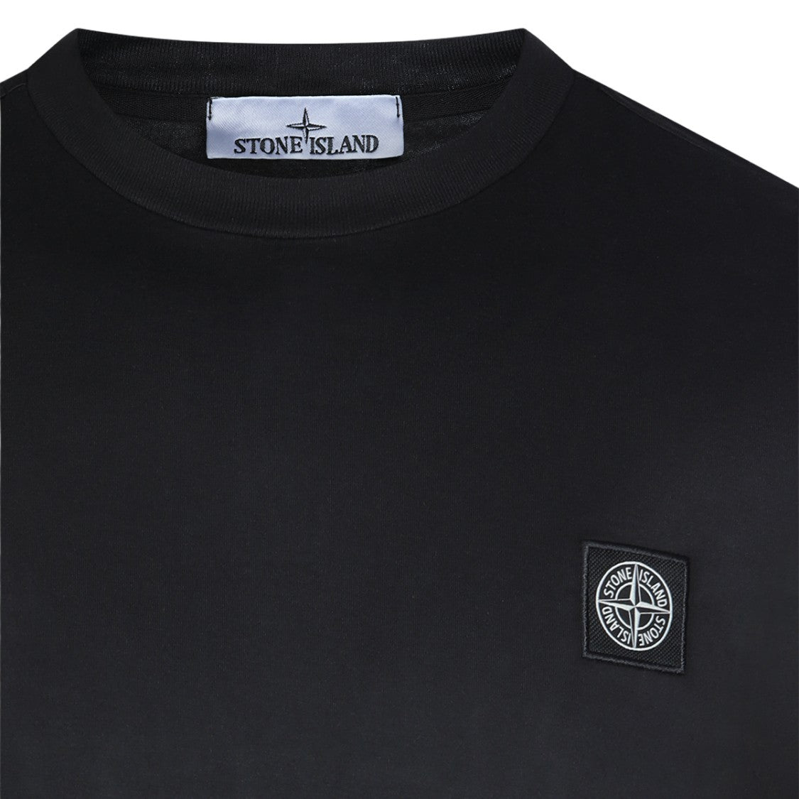 Stone Island Short-Sleeve T-Shirt With Subtle Logo Patch