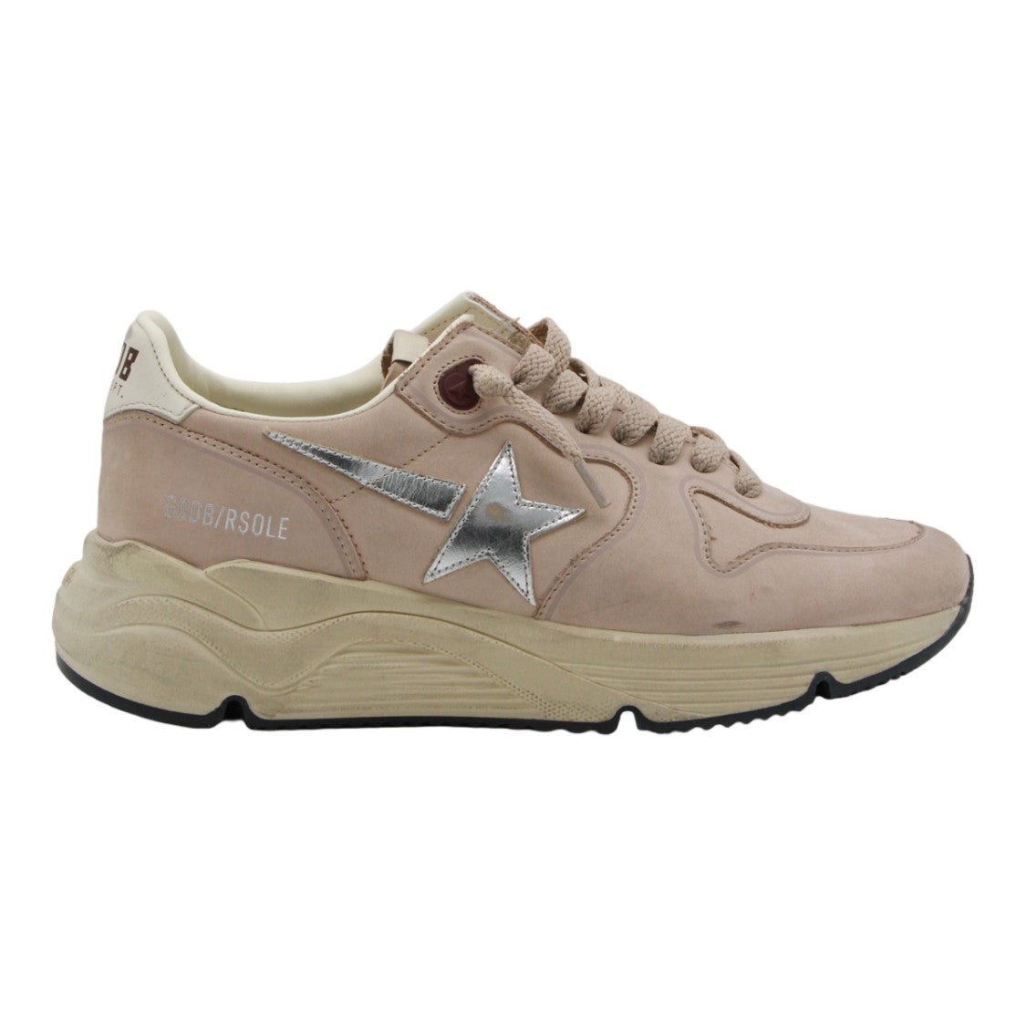 Golden Goose Chunky Beige Suede Sneakers