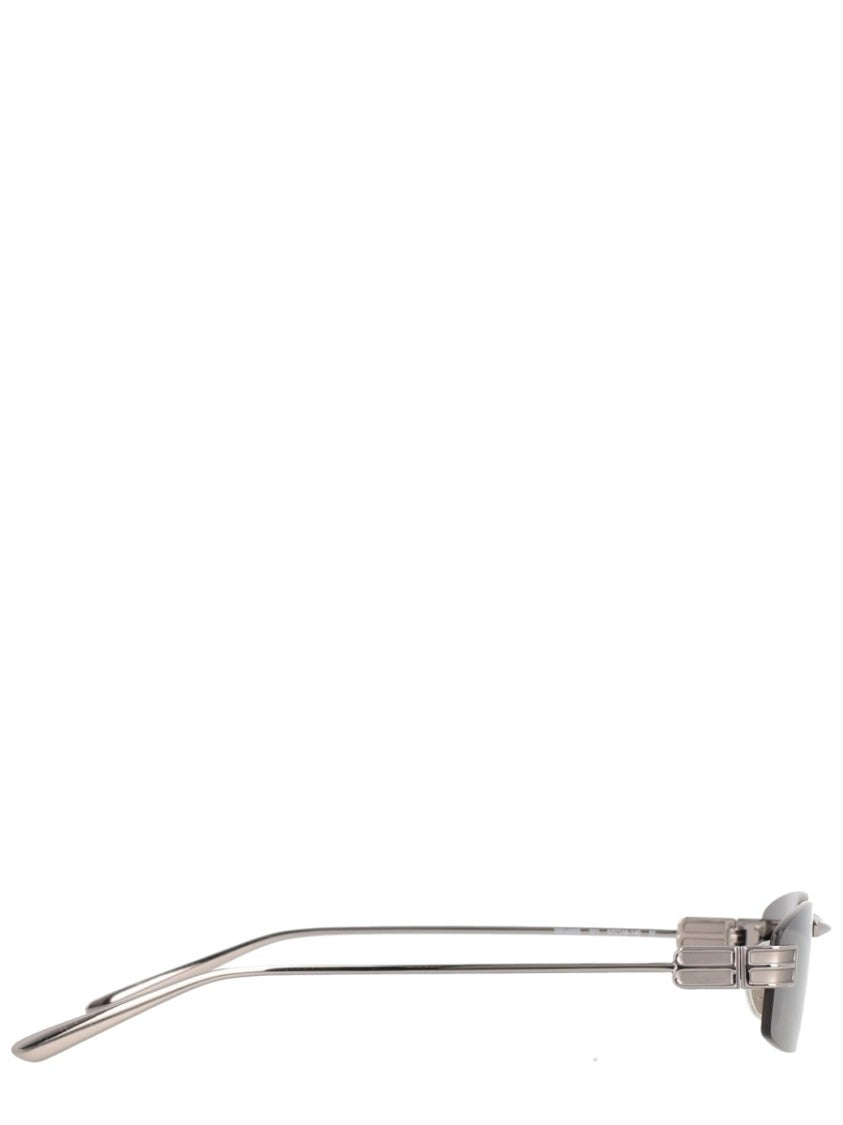 Balenciaga Gossip Rimless Rectangular Sunglasses