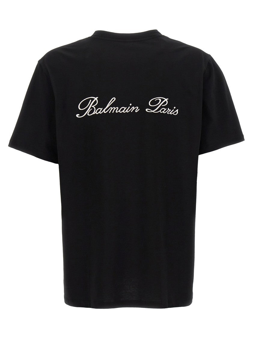 Balmain 'Signature' T-Shirt