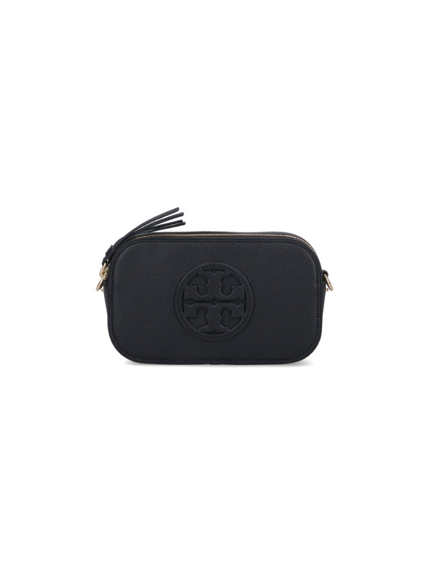 Tory Burch Compact Crossbody Bag With Textured Calf Leather