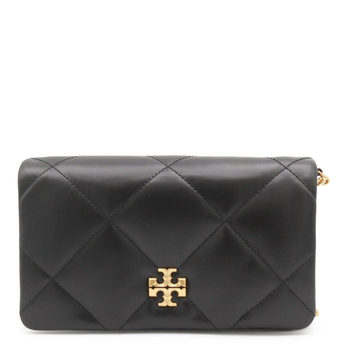 Tory Burch Black Leather Kira Crossbody Bag