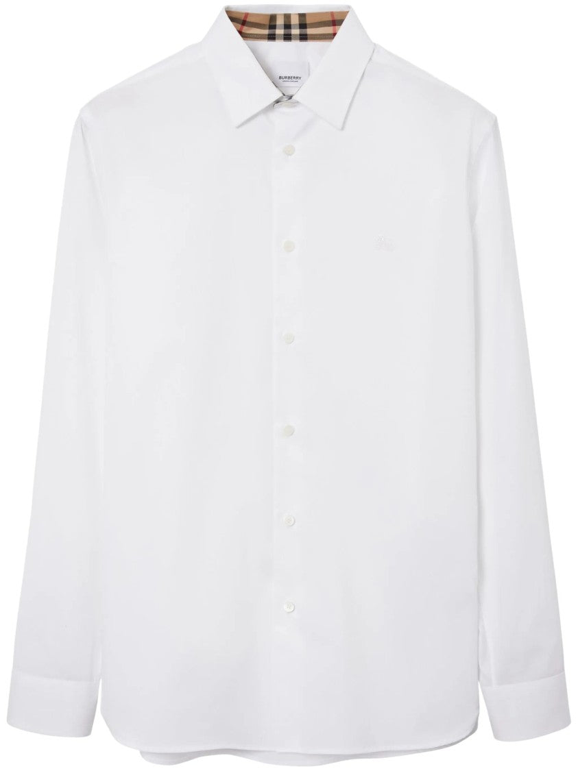 Burberry Slim Fit Cotton Stretch Shirt