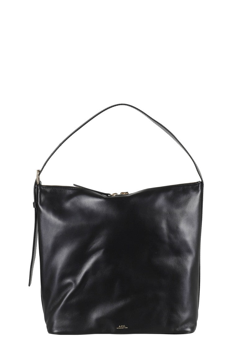 A.P.C. Sac Vera Leather Shoulder Bag