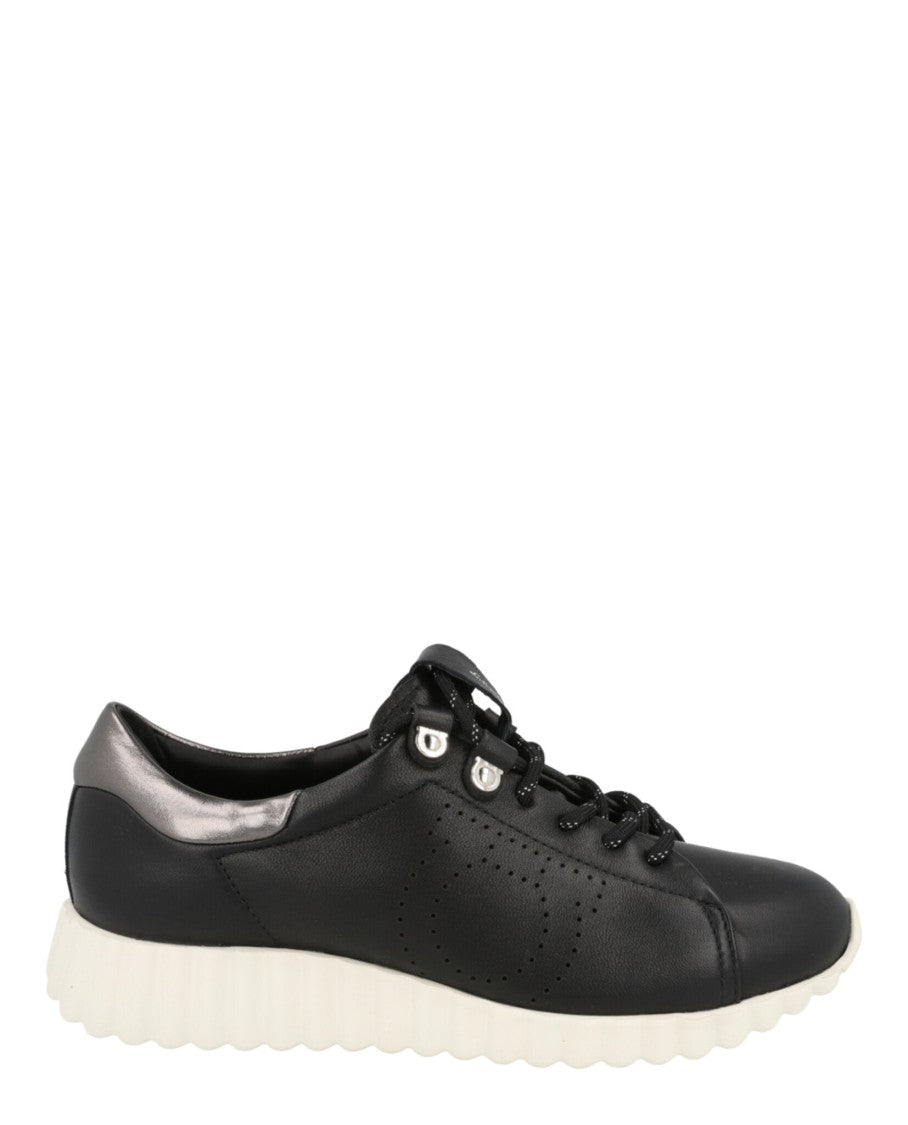 Ferragamo Gancini Perforated Sneakers