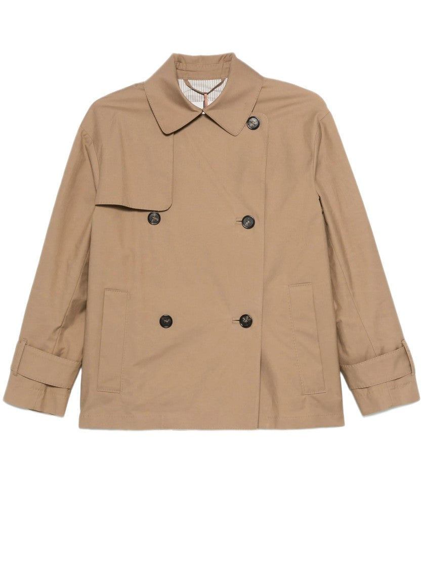Max Mara Cropped Double-Breasted Coat