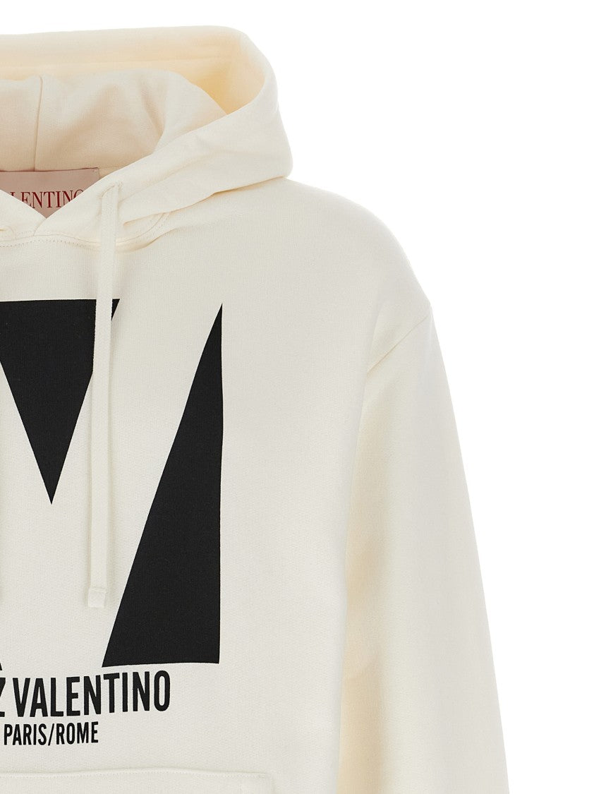 Valentino Garavani Brushed Cotton Oversized Hoodie
