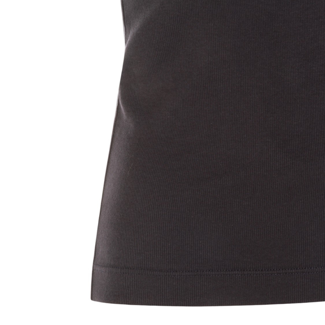 Brunello Cucinelli Sleek Sleeveless Top With Scoop Neckline