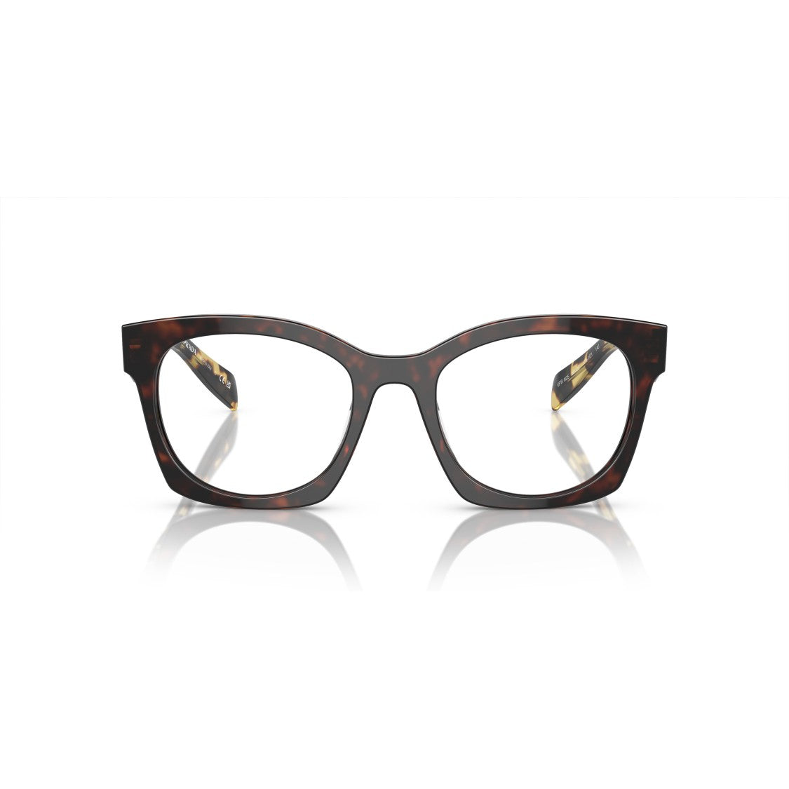 Prada 0Pr A05v Oversized Tortoiseshell Acetate Eyeglasses