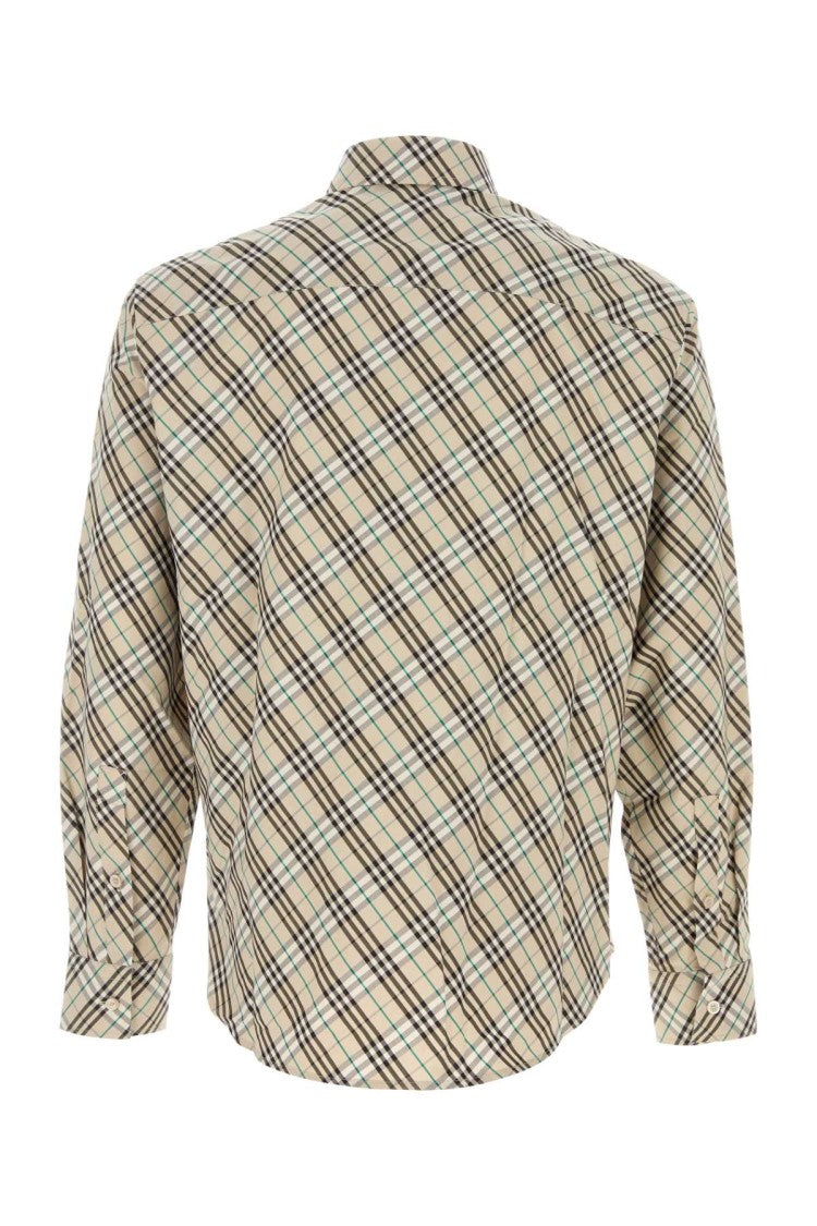Burberry Embroidered Poplin Shirt