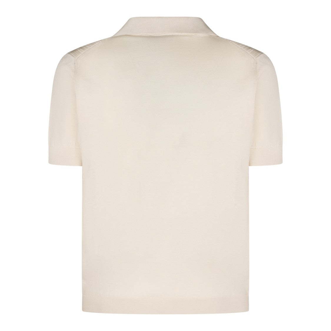 Altea Ivory Cotton Polo Shirt Polo Shirt