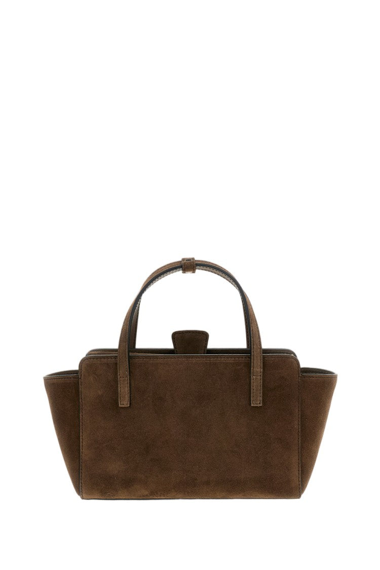 Hidesins Brown Flap S Suede Crossbody Bag