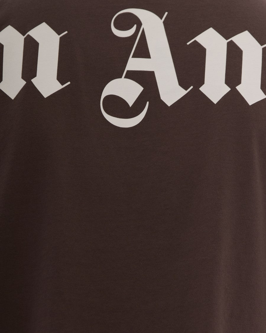 Palm Angels Oversized T-Shirt With Classic Logo Print