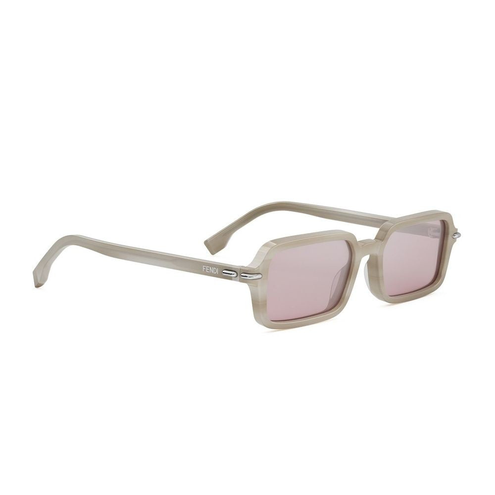 Fendi Fe40174i Selleria Rectangular Sunglasses